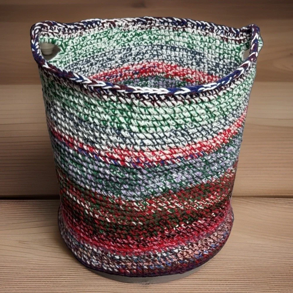Hand Crocheted Large 14x13